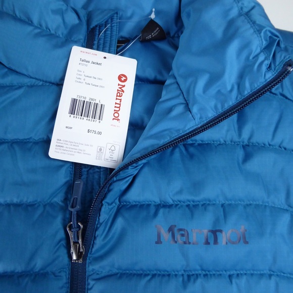 Marmot Tullus Jacket 600 Fill Power Down Athl. Fit - Picture 6 of 9